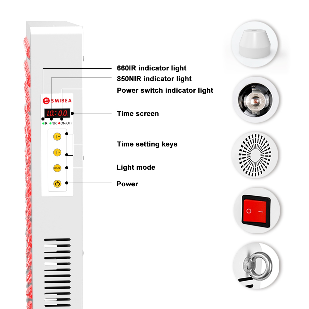 1500W red light therapy device