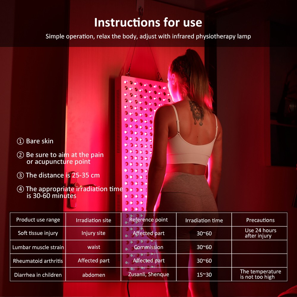 1500W red light therapy device