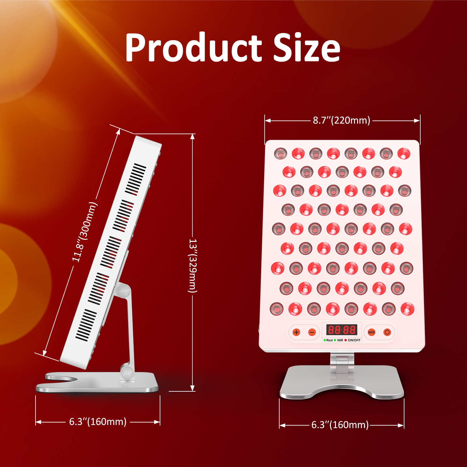 300w Red Light Therapy 660nm 850nm