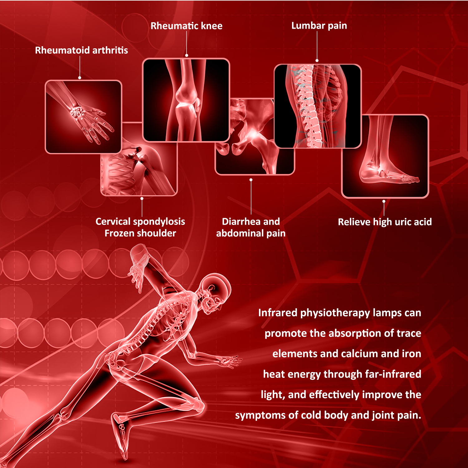 300w Red Light Therapy 660nm 850nm