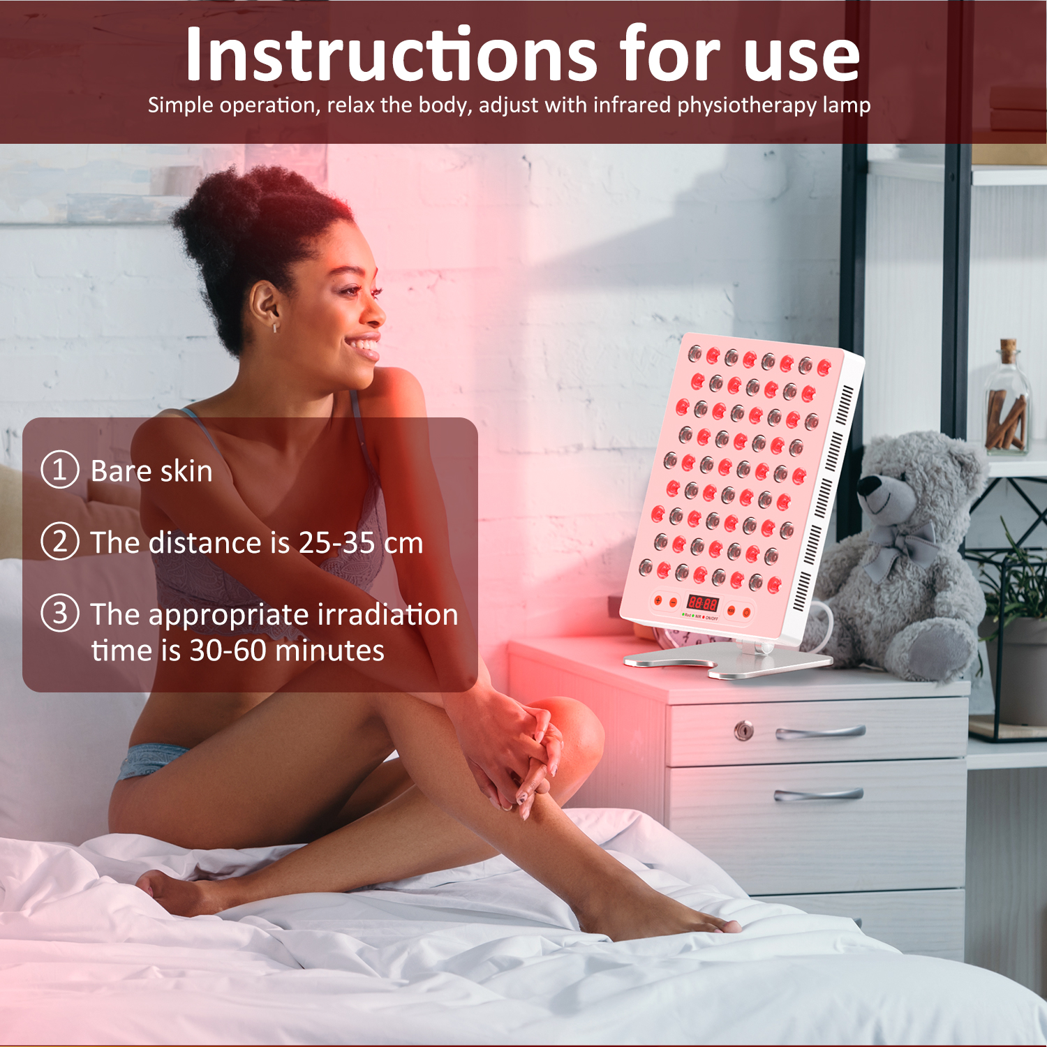 300w Red Light Therapy 660nm 850nm