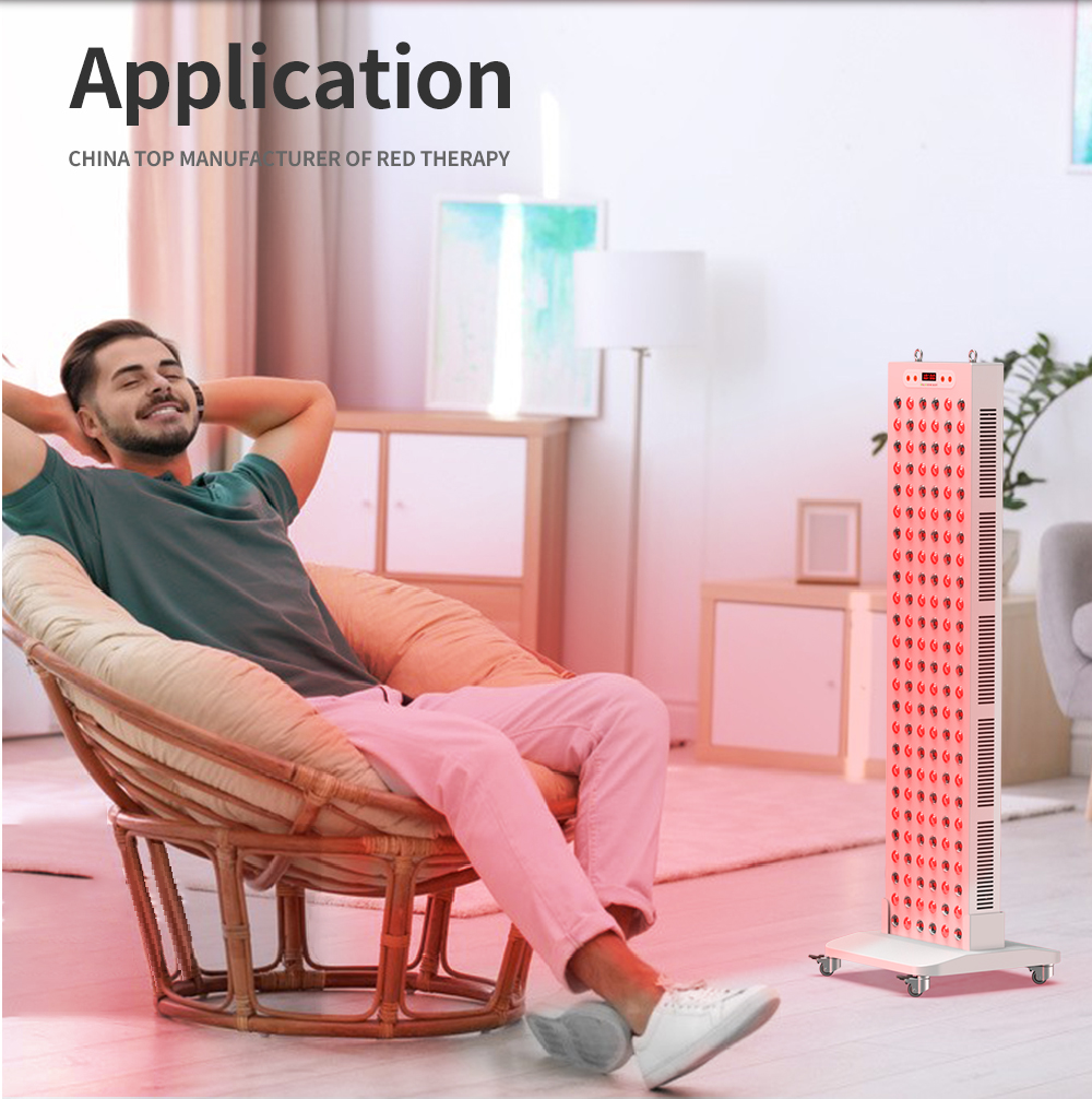200w Red Light Therapy Rolling Stand