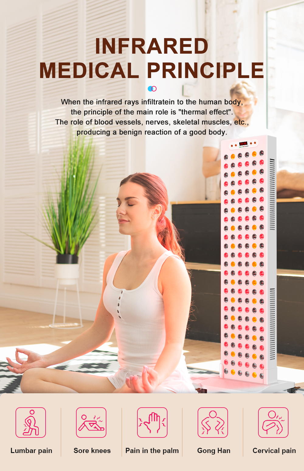 1500W red light therapy device