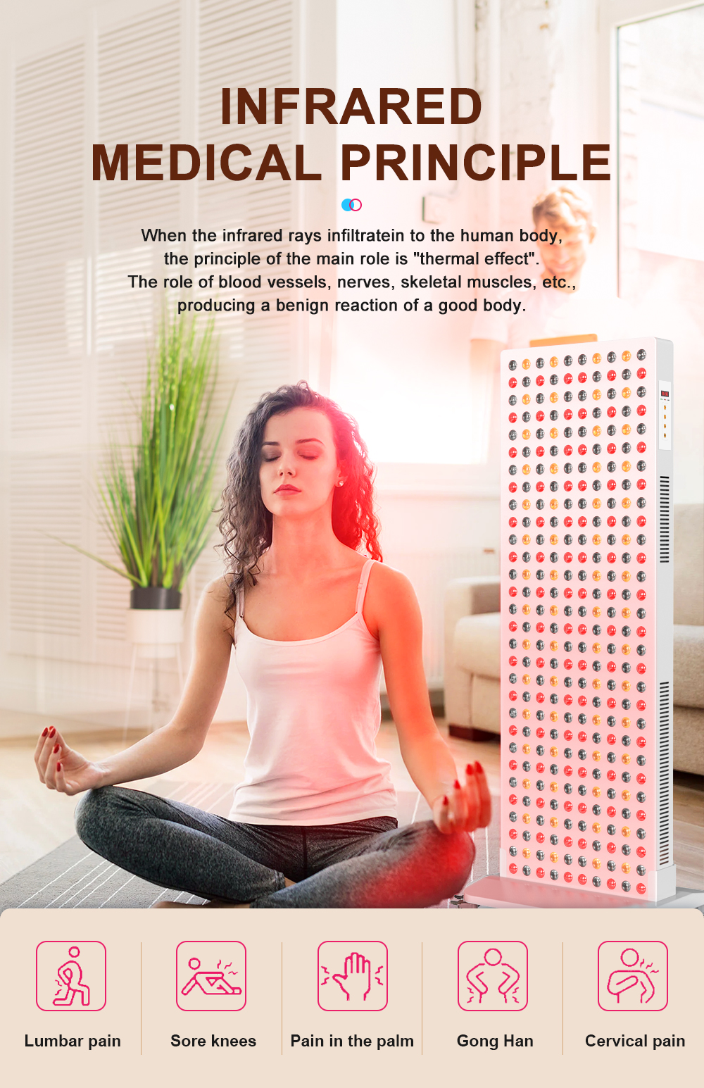 1500W red light therapy device