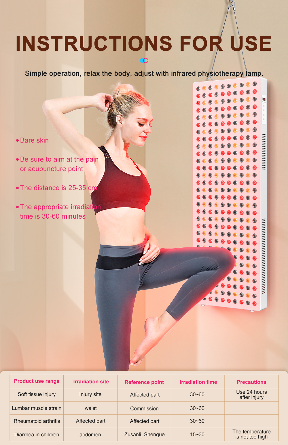 1500W red light therapy device