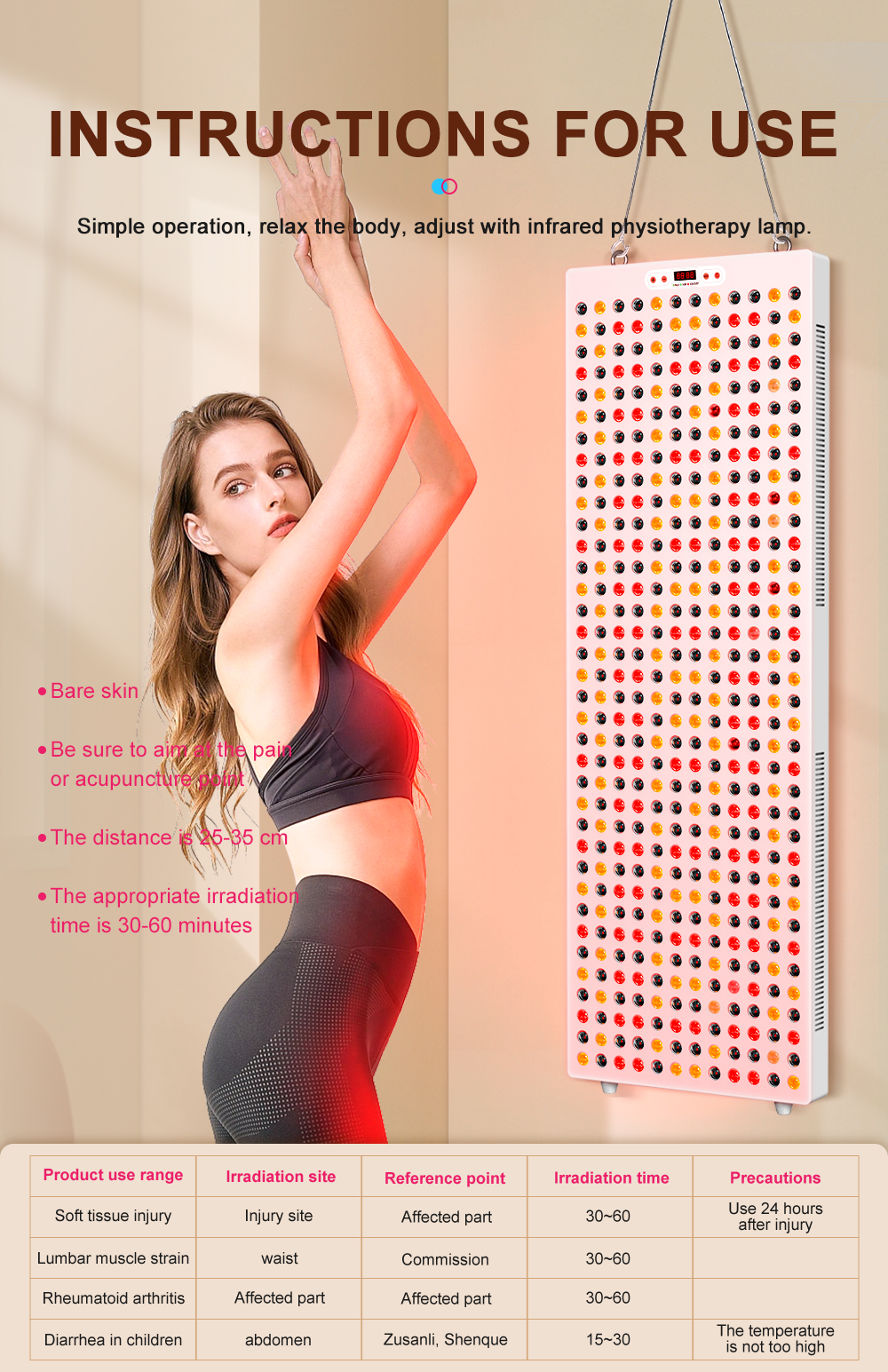 2160W red light therapy panel