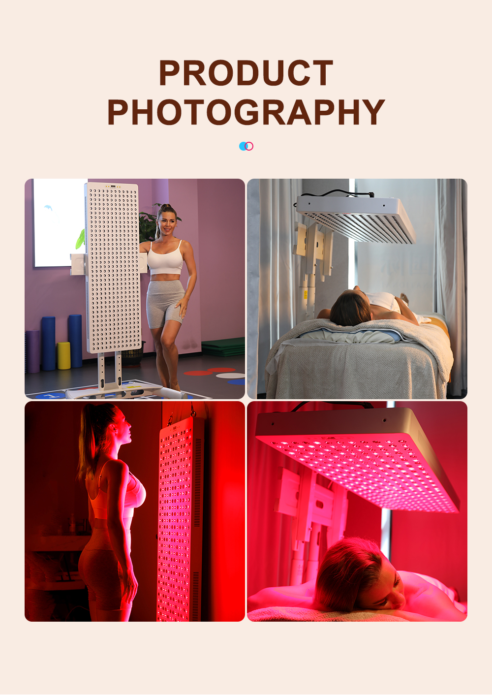 2160W red light therapy panel