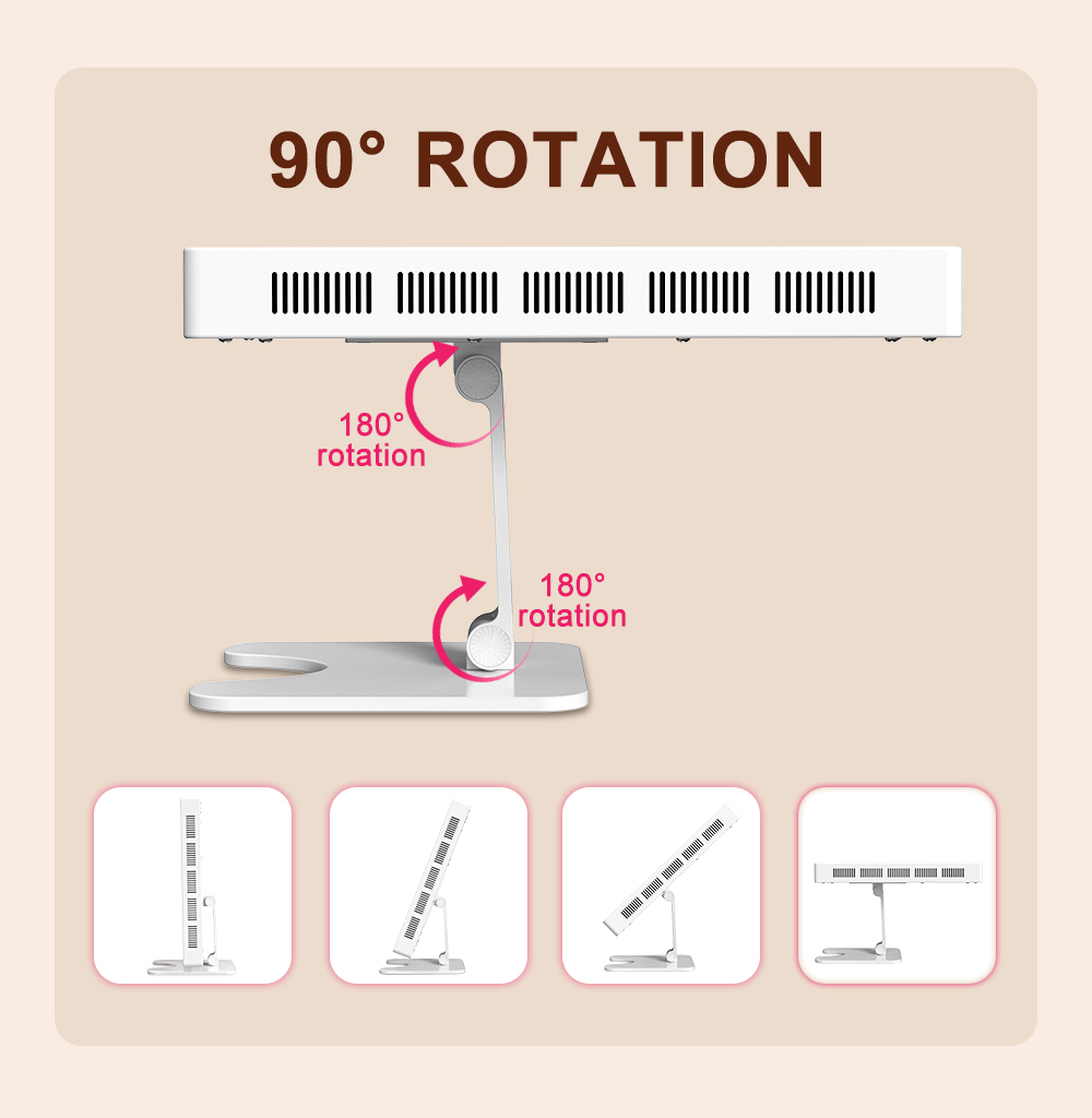 340W Flexible Slim Red Light Panel