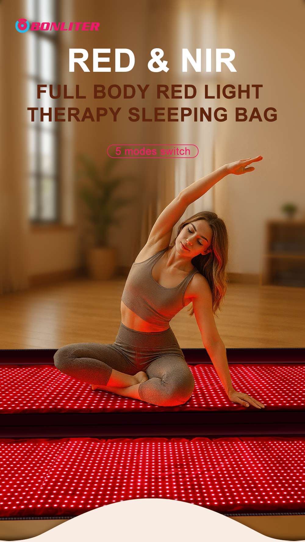 Red Light Therapy Sleeping Bag