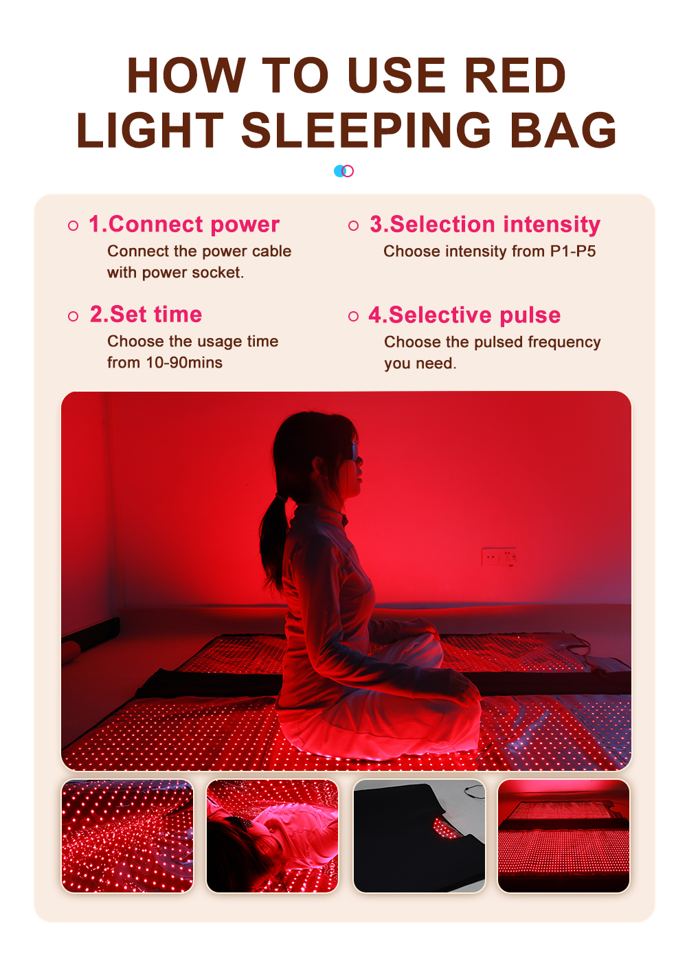 Red Light Therapy Sleeping Bag