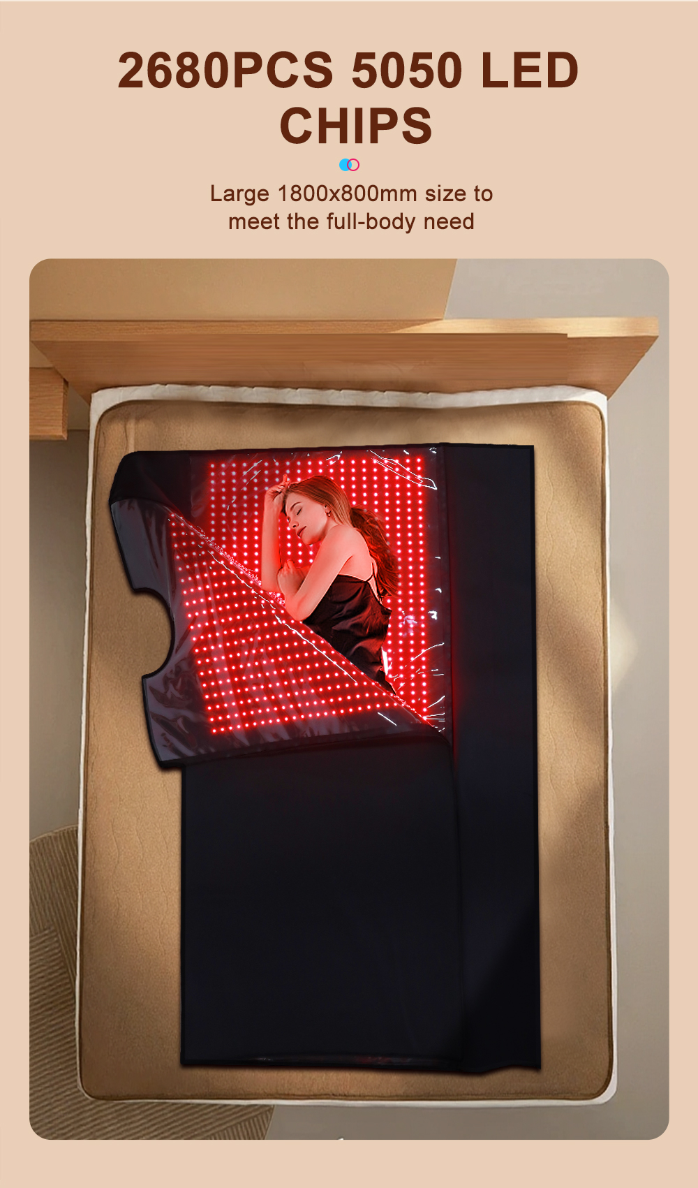 Red Light Therapy Sleeping Bag