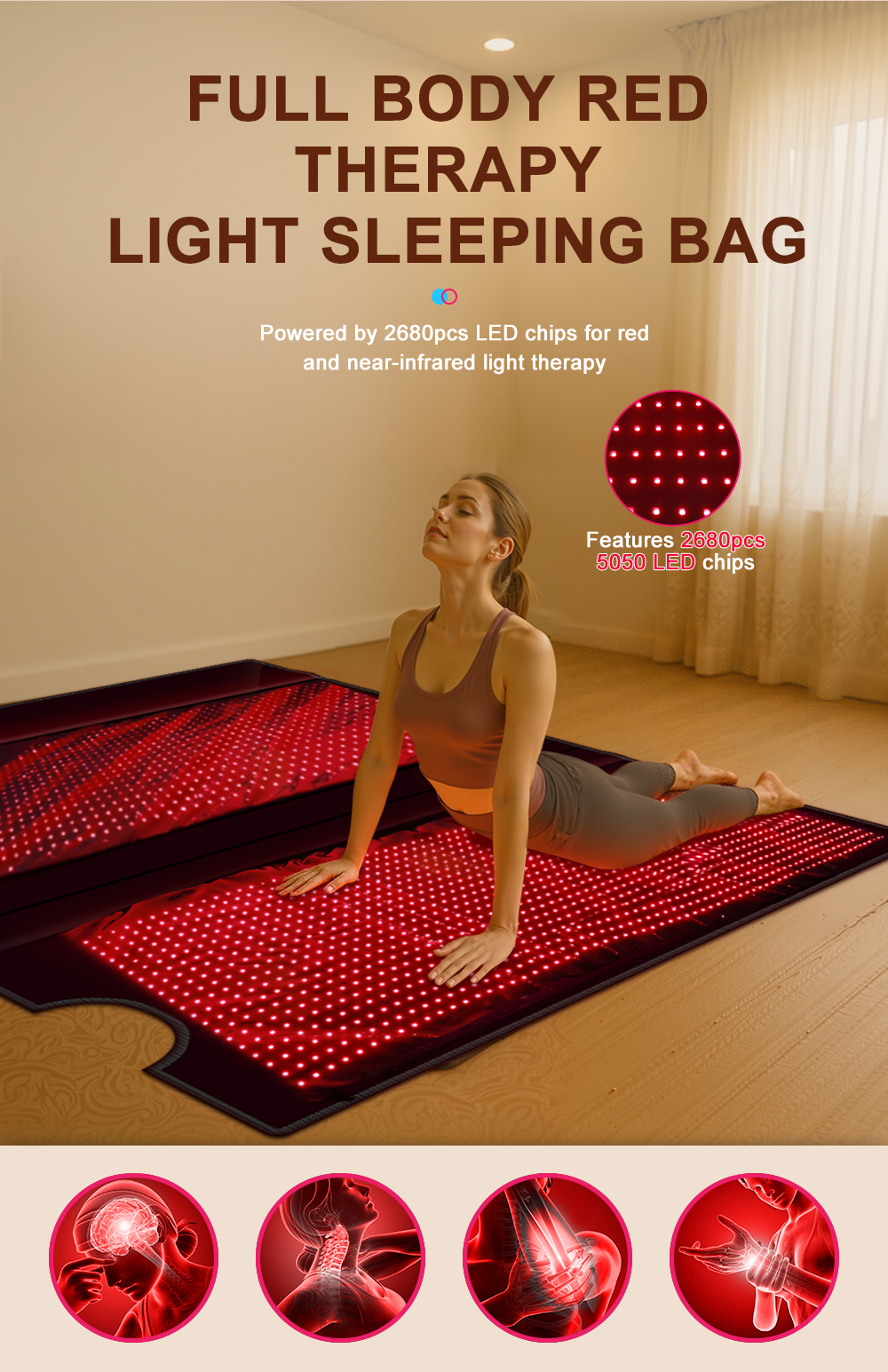 Red Light Therapy Sleeping Bag