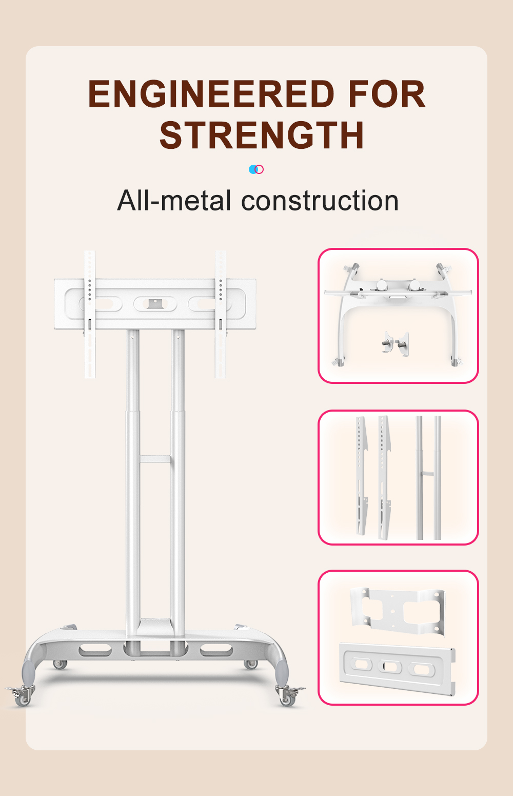 Vertical and horizontal stand