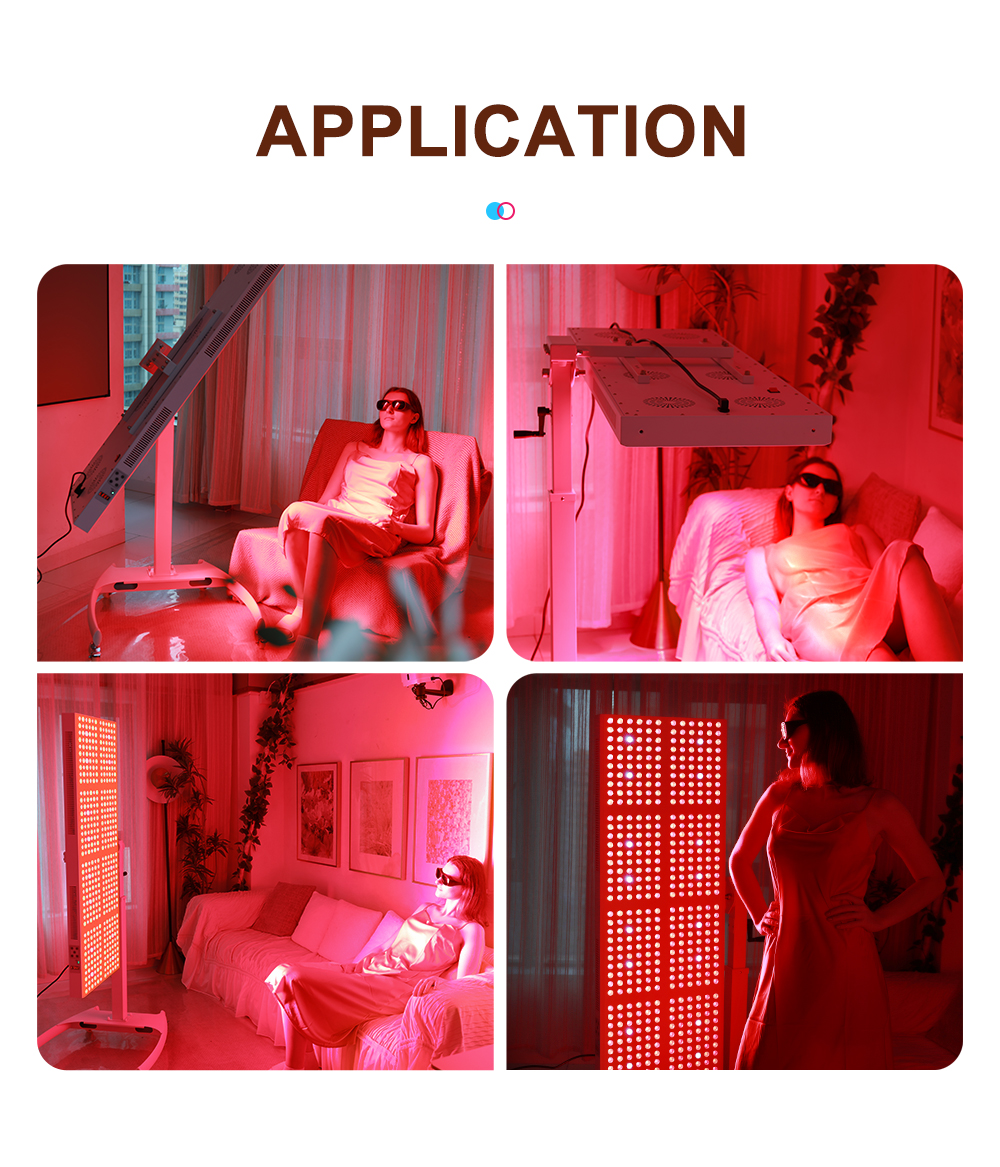 Adjustable Movable Floor Manual Stand for Red Light Therapy Panel