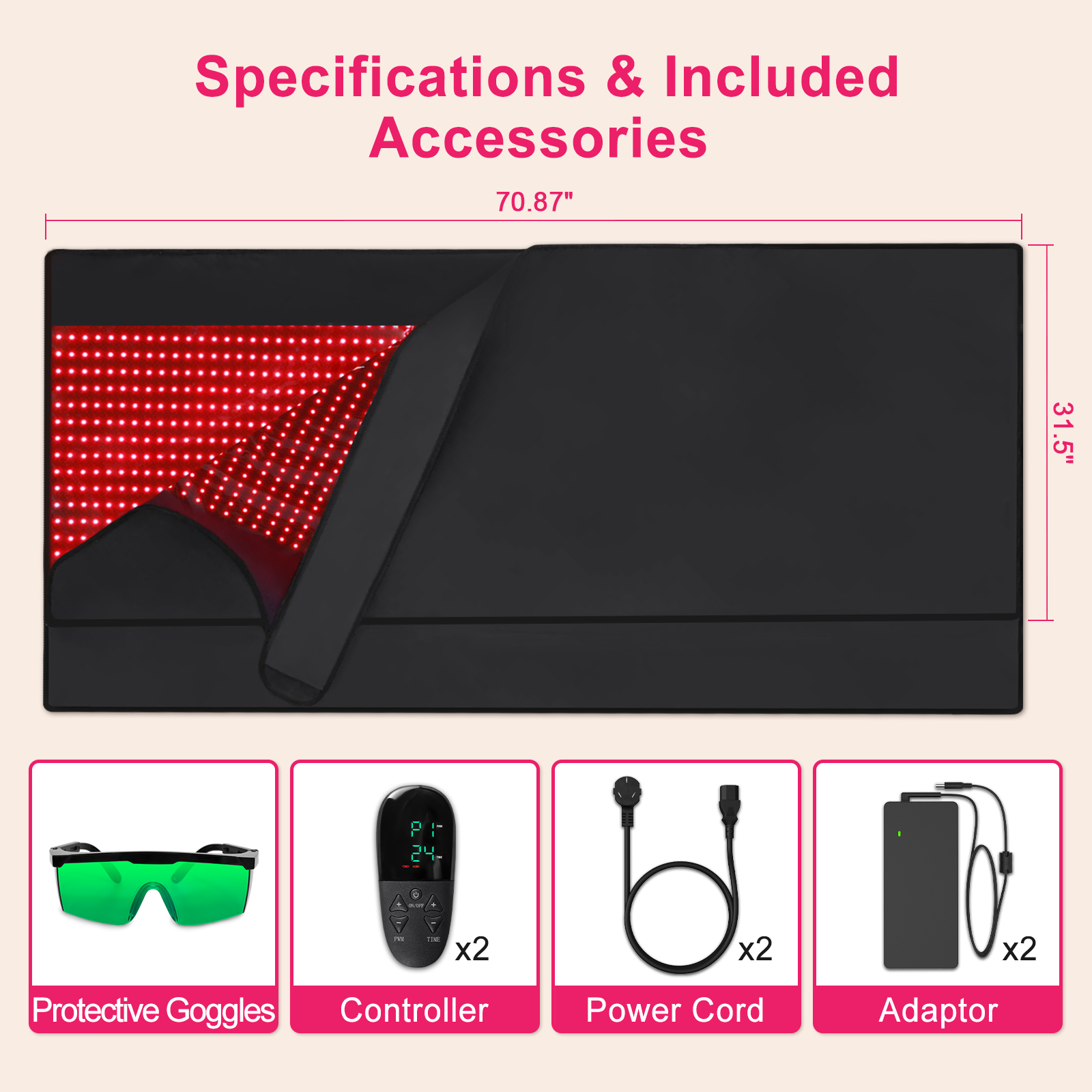 Red Light Therapy Sleeping Bag