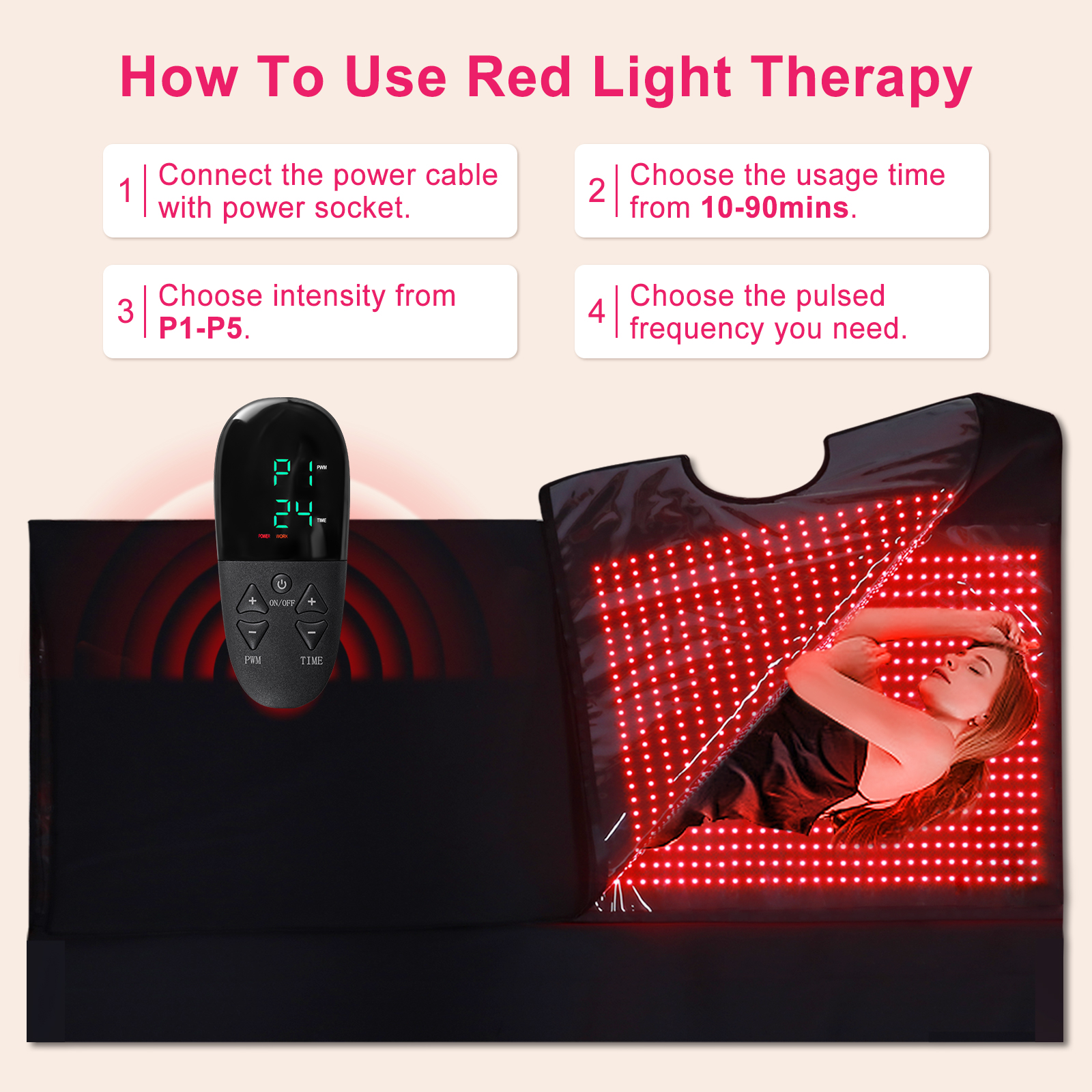 Red Light Therapy Sleeping Bag