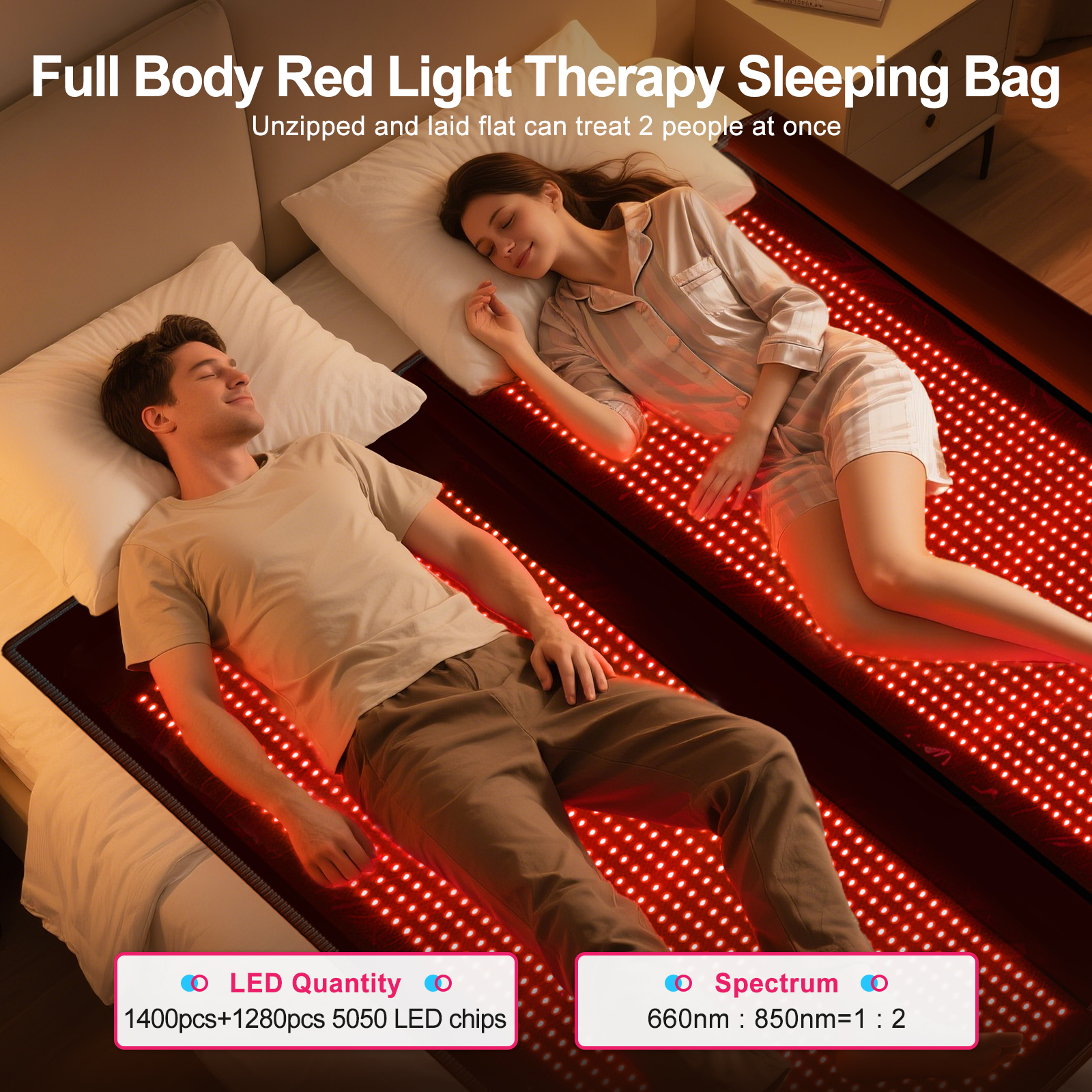 Red Light Therapy Sleeping Bag