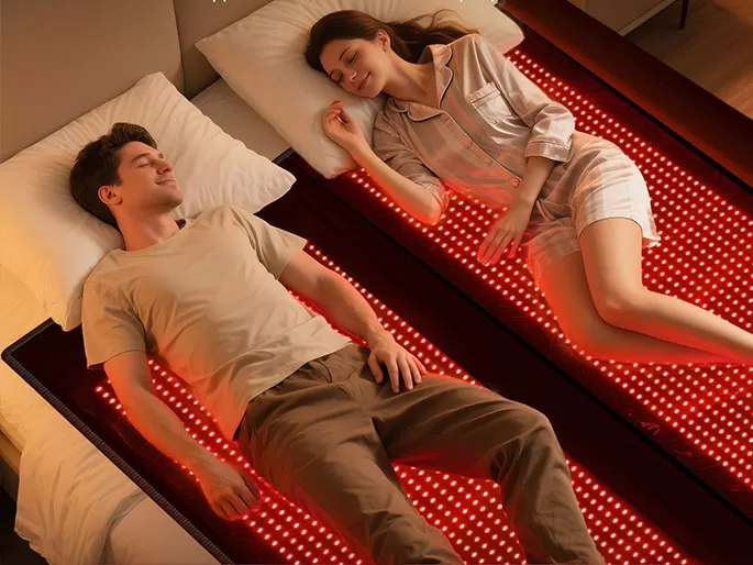 How does the Bonliter Red Light Therapy Sleeping Bag target Your Body?