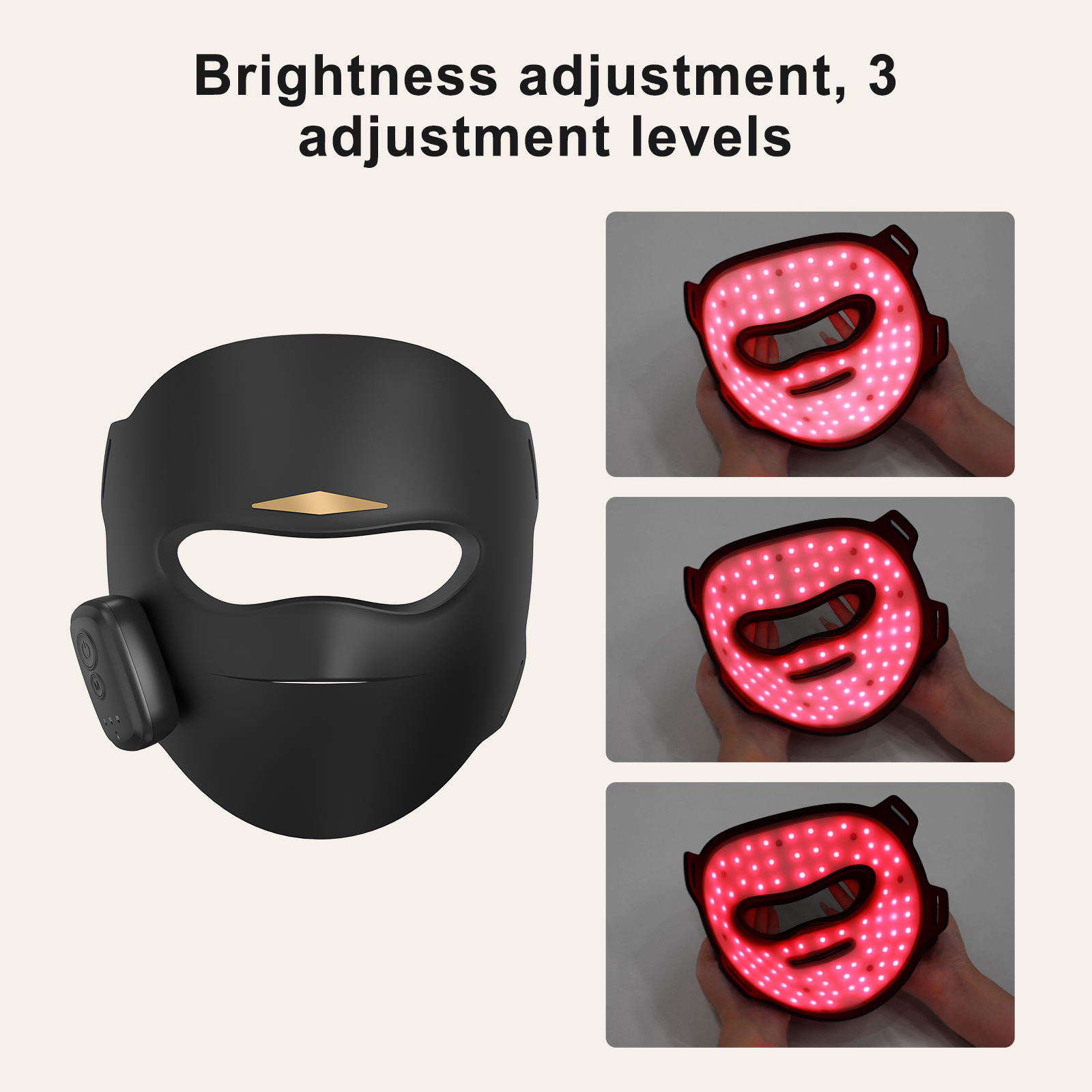 9D Multi-spectrum LED Face Mask – 4-in-1 Light Therapy for Home Use
