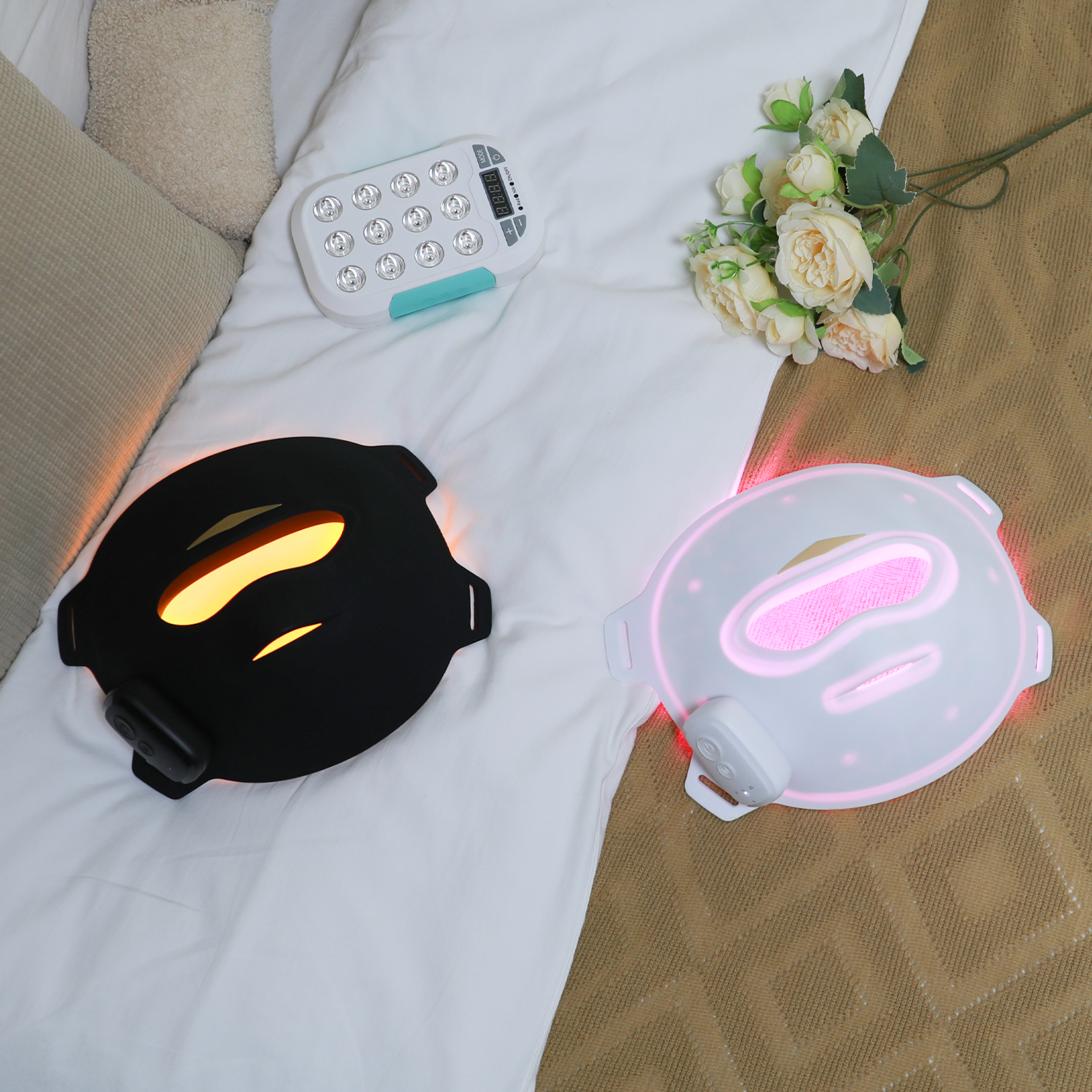9D Multi-spectrum LED Face Mask – 4-in-1 Light Therapy for Home Use