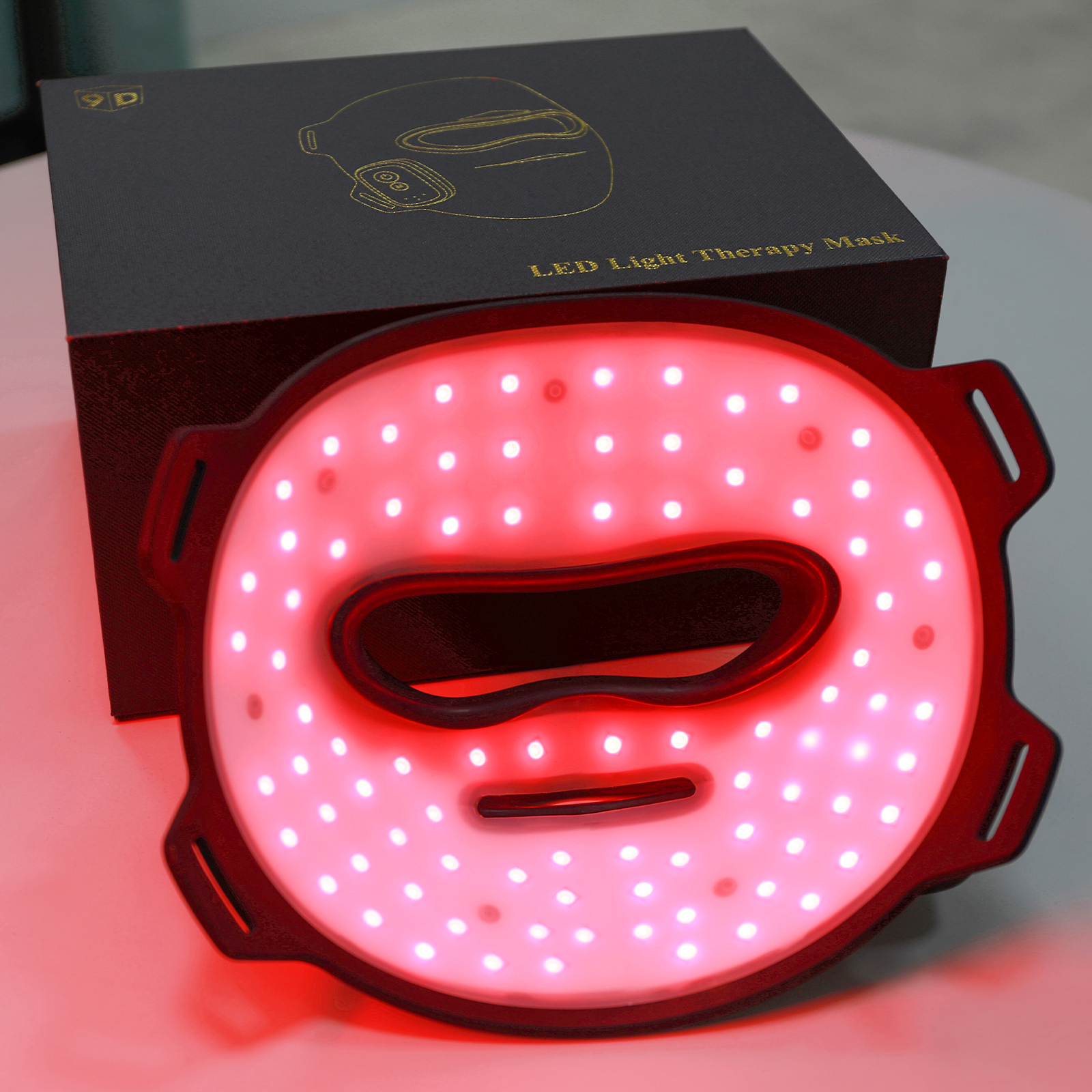 9D Multi-spectrum LED Face Mask – 4-in-1 Light Therapy for Home Use